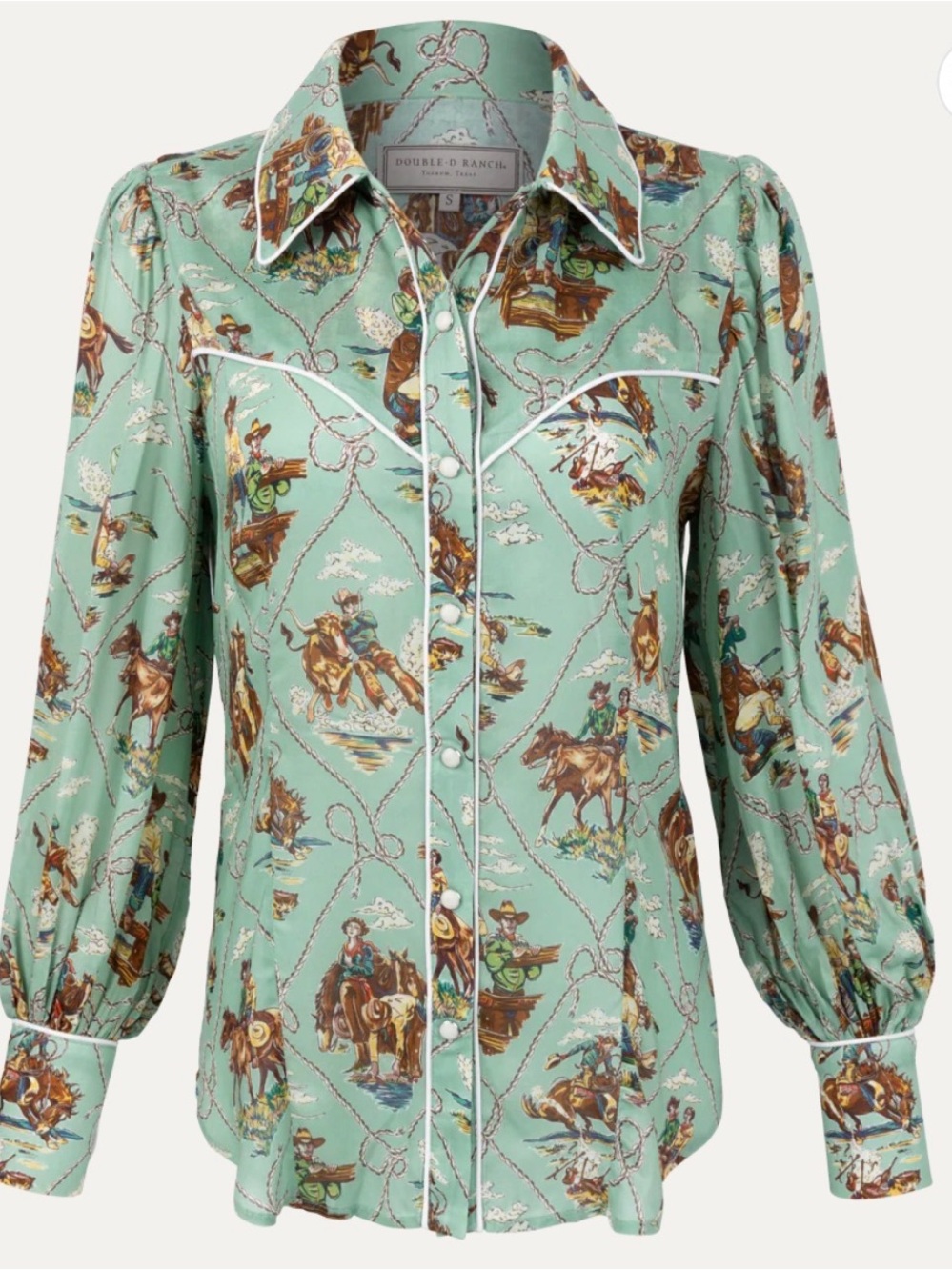 Double D Ranch Blouse - Picture 2 of 6